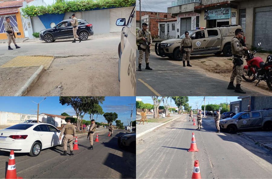 Polícia Militar realiza blitz e mantém rondas constantes em Filadélfia para reforçar a segurança pública