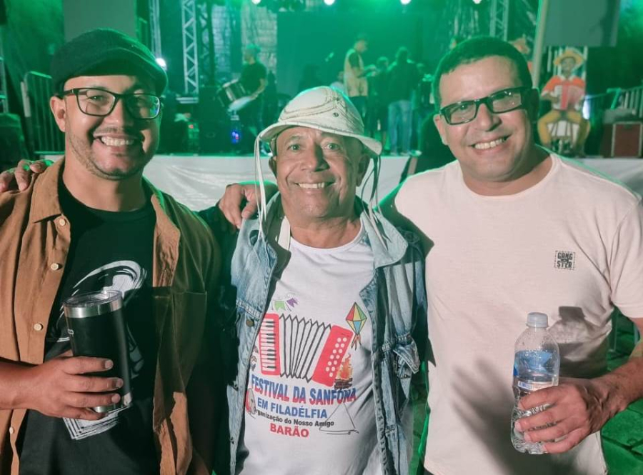 Agenor Barão marca presença no 1º Festival Um Forró a Dois e representa Filadélfia no cenário cultural nordestino.