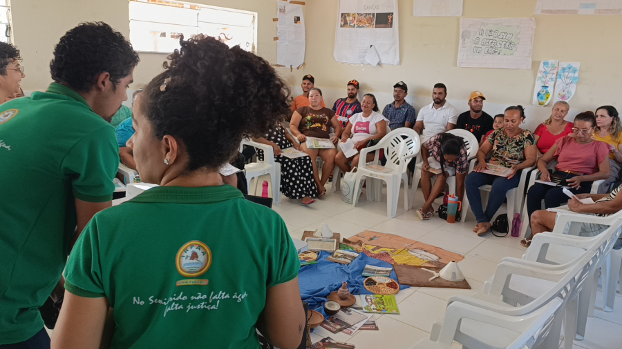 IRPA realiza capacitação para construção de cisternas na comunidade de Morrinhos, em Filadélfia