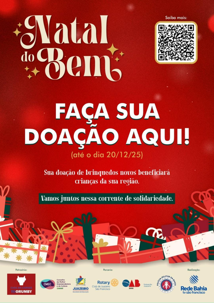 Filadélfia participa da campanha “Natal do Bem” e recebe doações de brinquedos até 20 de dezembro