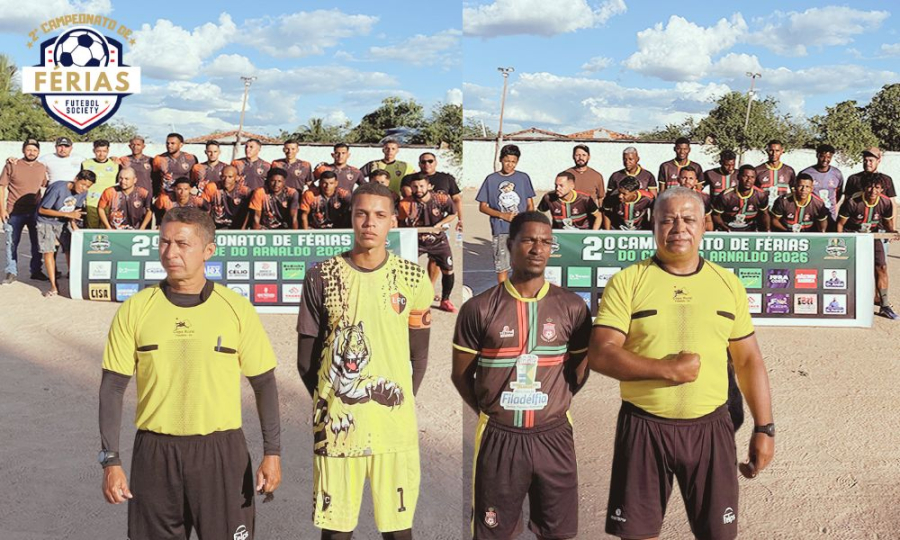 ABERTURA DO CAMPEONATO DE FÉRIAS NO CLUBE DO ARNALDO 