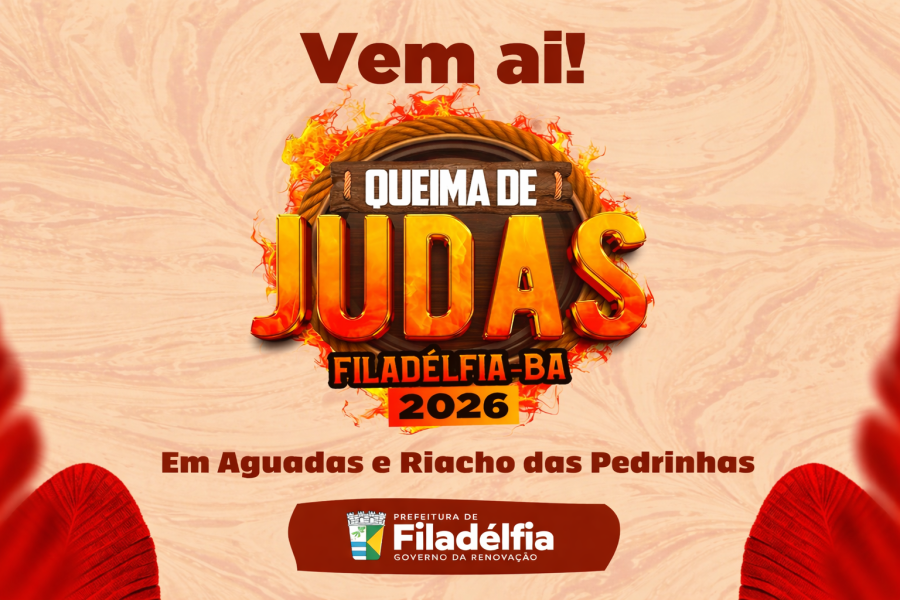 Aguadas e Riacho das Pedrinhas recebem os tradicionais Festejos de Judas no dia 04 de abril
