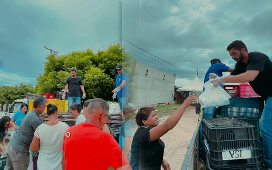 Prefeitura de Filadélfia realiza entrega de peixes na sede e na zona rural do município