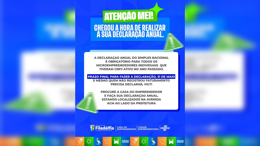Atenção, MEI: prazo para declaração anual termina em 31 de maio