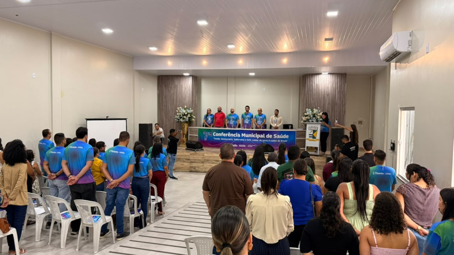 Durante Conferência Municipal de Saúde, prefeito Dr. André anuncia nova Unidade de Saúde com investimento de mais de R$ 1,5 milhão