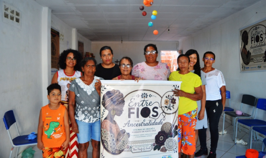 Projeto “Entre Fios e Ancestralidade” é iniciado na Associação Quilombola de Várzea do Curral