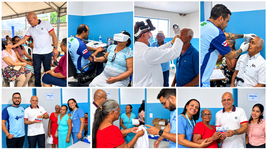 Saúde mais perto: Filadélfia realiza mais uma etapa do Programa de Glaucoma