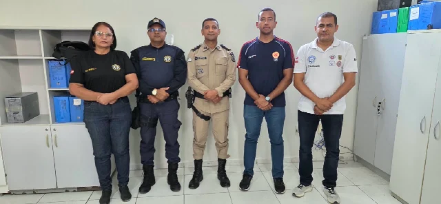 SAMU, Guarda Civil e Polícia Militar alinham ações para fortalecer atendimento de urgência em Senhor do Bonfim